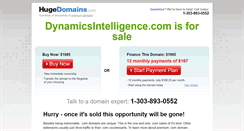 Desktop Screenshot of dynamicsintelligence.com